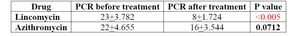 Comparison Between the Effect of Lincomycin and Azithromycin on Streptococcal Pharyngitis